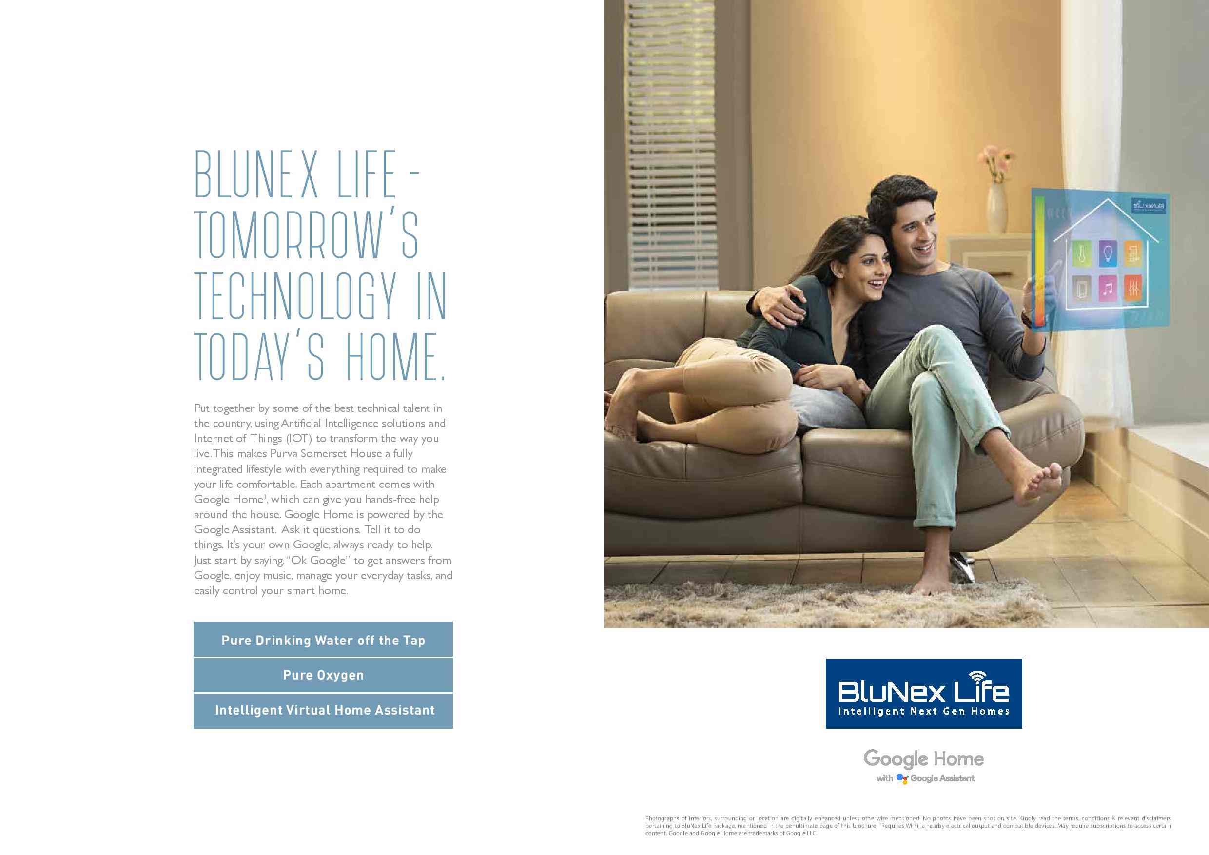 Presenting BluNex Life - tomorrow's technology in today's home at Purva Somerset House in Chennai Update